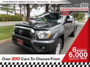  Toyota Tacoma Base For Sale In Henrico | Cars.com