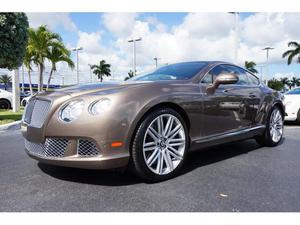  Bentley Continental GT Speed For Sale In West Palm