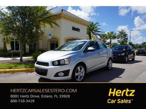  Chevrolet Sonic LTZ For Sale In Estero | Cars.com