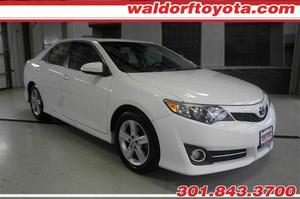  Toyota Camry SE For Sale In Waldorf | Cars.com