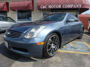  Infiniti G35 - Rwd 2dr Coupe