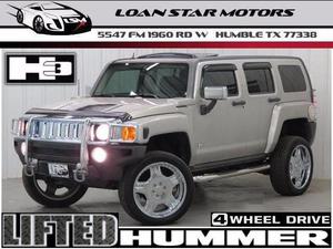  HUMMER H3 - 4DR SUV 4WD LIFTED 4X4 LEATHER SUNROOF