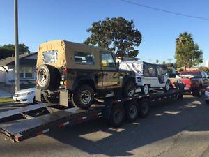  Land Rover Defender 2 doors soft top