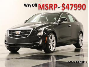  Cadillac ATS MSRP$ Luxury Sunroof GPS Leather