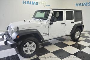  Jeep Wrangler Unlimited Sport For Sale In Lauderdale