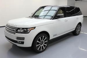  Land Rover Range Rover 5.0L Supercharged Autobiography