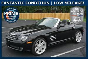  Chrysler Crossfire Limited For Sale In Indianapolis |