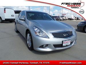  INFINITI G37 Journey For Sale In Tomball | Cars.com