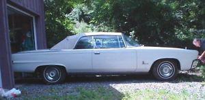  Chrysler Imperial White with White Soft Top