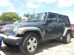  Jeep Wrangler Unlimited X For Sale In Fort Myers |