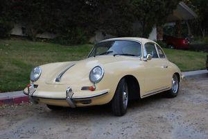  Porsche 356 Yellow Coupe
