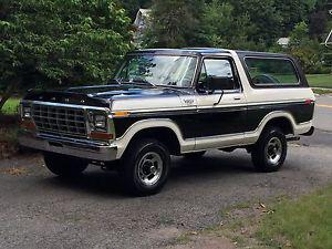 Ford Bronco TWO-OWNER 63K ACT. MILE ORIGINAL PAINT