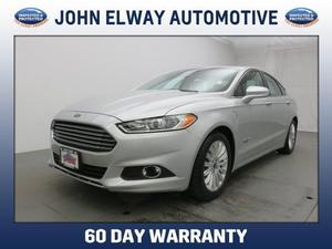  Ford Fusion Energi SE Luxury For Sale In Englewood |