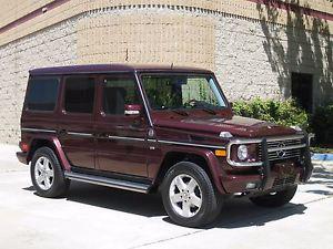  Mercedes-Benz G-Class Base Sport Utility 4-Door