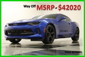  Chevrolet Camaro 2LT Heated Cooled Leather Rally Sport
