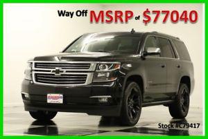  Chevrolet Tahoe Premier 4WD Heated Cooled Leather