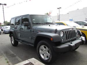  Jeep Wrangler Unlimited Sport For Sale In Levittown |