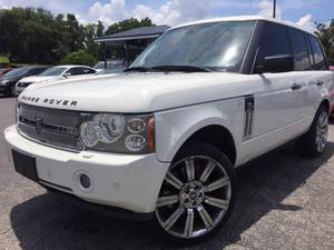  Land Rover Range Rover Supercharged For Sale In Tampa |