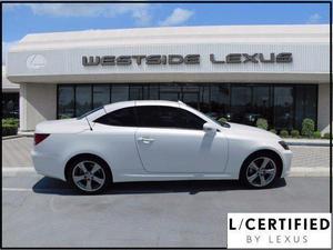  Lexus IS 250C Convertible Automatic For Sale In Houston