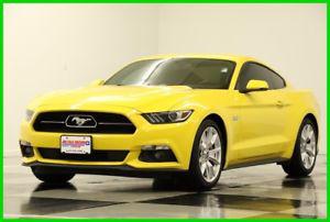  Ford Mustang GT Premium Fastback GPS Leather Yellow