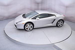  Lamborghini Gallardo Coupe in Silver with only 