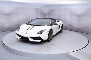  Lamborghini Gallardo Spyder Performante in White with