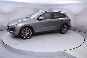  Porsche Cayenne Turbo in Meteor Grey with  miles