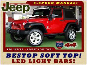  Jeep Wrangler X 4X4 - BESTOP - LED LIGHT BARS!