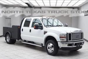  Ford F-350 Lariat Diesel 4x4 Utility Bed Hauler Heated