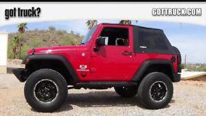  Jeep Wrangler X LIFTED RED