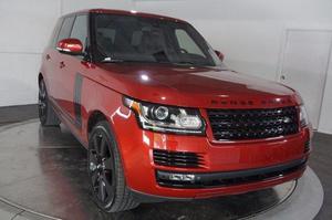  Land Rover Range Rover 5.0L Supercharged Autobiography