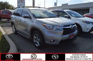  Toyota Highlander Limited For Sale In San Antonio |