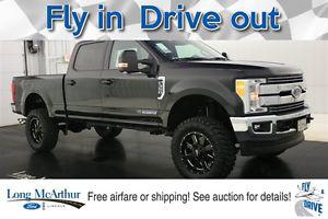  Ford F-350 LIFTED LARIAT SUPER DUTY 4X4 CREW CAB MSRP