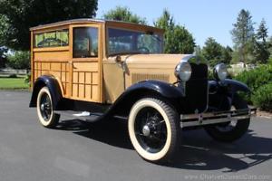  Ford Model A Woodie Special Delivery. Restored.