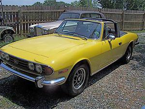  Triumph Stag Vinyl