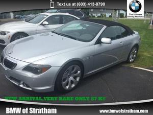  BMW 645 Ci For Sale In Stratham | Cars.com
