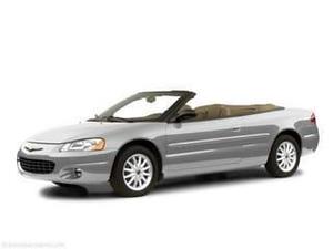  Chrysler Sebring LXi For Sale In Fremont | Cars.com