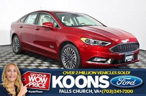  Ford Fusion Energi Platinum For Sale In Falls Church |