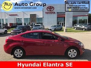  Hyundai Elantra SE For Sale In Muskegon | Cars.com