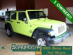  Jeep Wrangler Unlimited Sport For Sale In Fort Wayne |