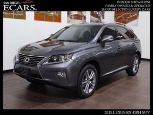  Lexus RX 450h Base For Sale In San Diego | Cars.com
