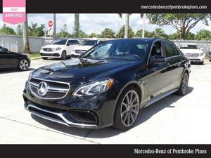  Mercedes-Benz E63 AMG S-Model 4MATIC For Sale In
