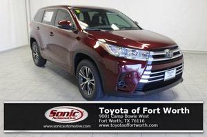  Toyota Highlander LE For Sale In Fort Worth | Cars.com