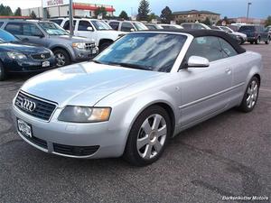  Audi A4 3.0 Cabriolet quattro For Sale In Parker |