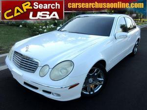  Mercedes-Benz E500 For Sale In North Hollywood |