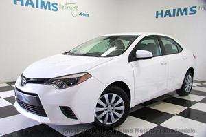  Toyota Corolla LE For Sale In Lauderdale Lakes |