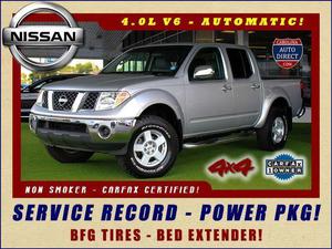  Nissan Frontier SE Crew Cab For Sale In Mooresville |