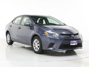  Toyota Corolla LE ECO For Sale In Gaithersburg |