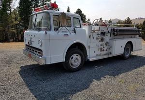  Ford F850 Fire Truck