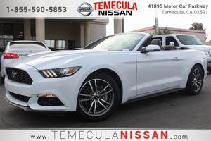  Ford Mustang EcoBoost Premium in Temecula, CA